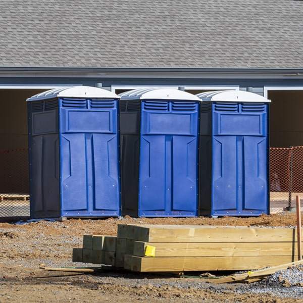 how do you ensure the portable toilets are secure and safe from vandalism during an event in Ben Franklin Texas